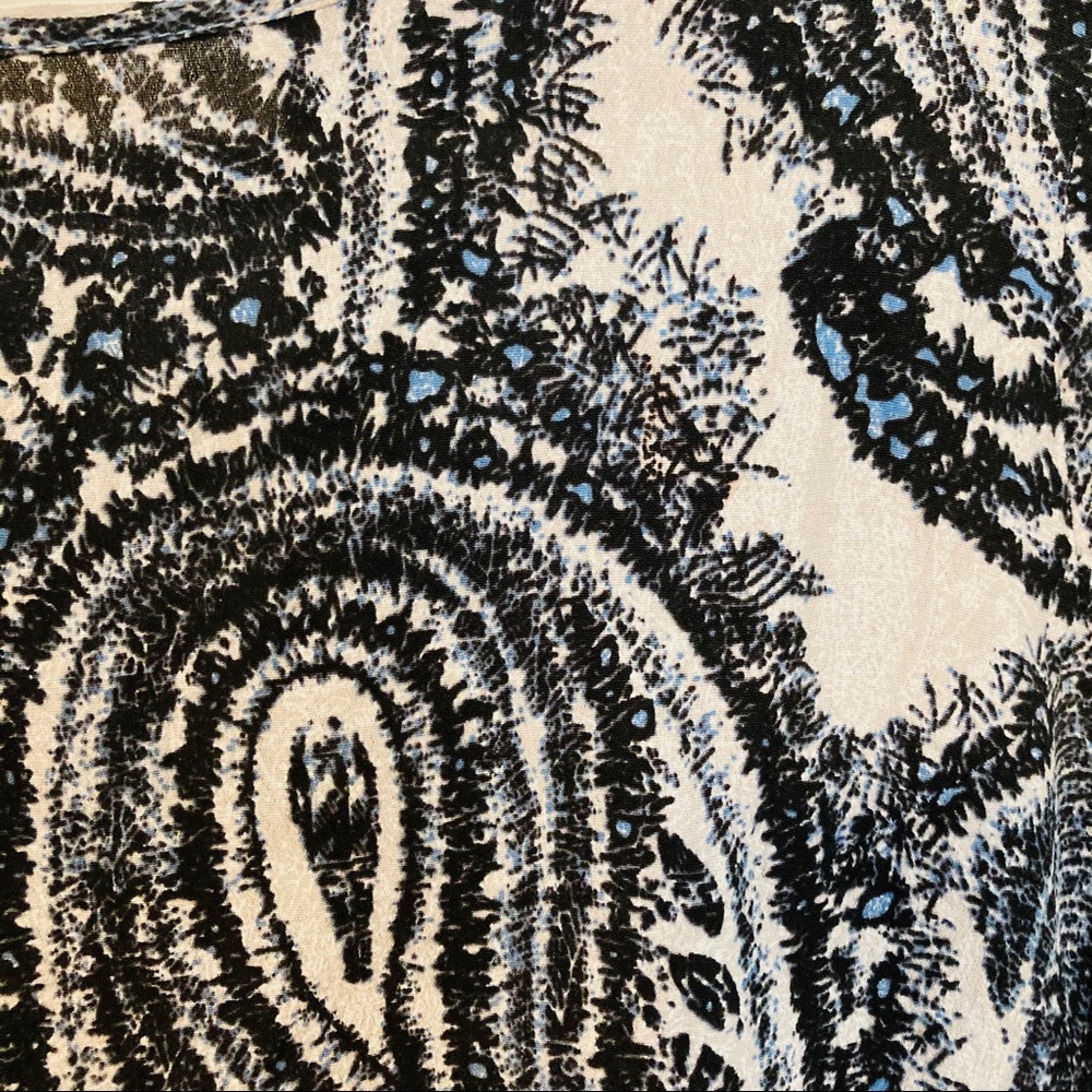 3.1 Phillip Lim Blue & White Paisley Dress - Picture 5 of 7
